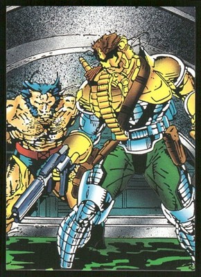 Wolverine 1992 Marvel Comic Images Card #73 (NM)