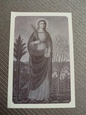 Santa Flavia, Holy Card, Parrocchia Santa Flavia, Caltanissetta, S. Cascone,1986