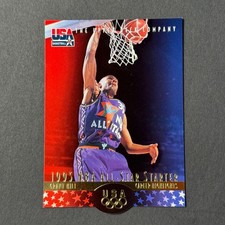 1996 NBA All-Stars Upper Deck USA Basketball Die-Cut Card #5 GH1 Grant Hill
