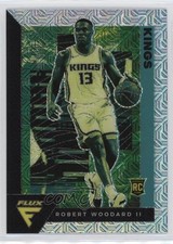 2020-21 Panini Flux Rookies Silver Mojo Prizm Robert Woodard II #241 1s8