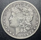 1880-CC Carson City Mint Morgan Silver $1 Dollar VF Very Fine