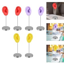 Silicone Ear Model Organizer Prop Fake Ear Mannequin Ear Body Part for Showcase