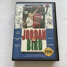 Jordan vs. Bird: Super One-On-One (Sega Genesis, 1992) Complete In Box