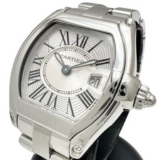 CARTIER Cartier Roadster SM W62016V3 Included Watch Stainless Steel Quartz Silv