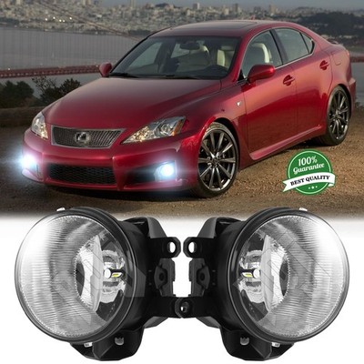 Pair For Toyota Matrix 2009-2014 Front Bumper LED Fog Light Lamps Left & Right
