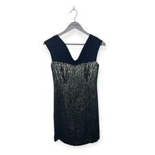 Tory Burch Silk Sequin Sheath Dress Size 0