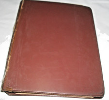 Vintage Handmade Binder Recipes Cookbook HAND WRITTEN