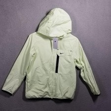 Nike Sportswear City Utility Jacket Teen Large Lime Ice Windbreaker FZ4905-303