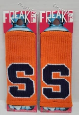 2 SYRACUSE UNIVERSITY FREAKER USA GAME DAY BOTTLE OR CAN INSULATOR KOOZIE