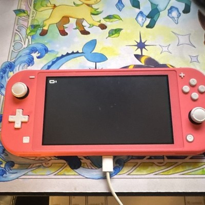 Nintendo Switch Lite Coral HDH-001 USB-C Handheld System Console 