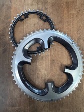 Shimano DuraAce FC-9000 11-Speed Chainrings USED 50-34t Black/Silver