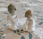 Lladro Miniangelitos Porcelain Angel Christmas Ornaments 1984