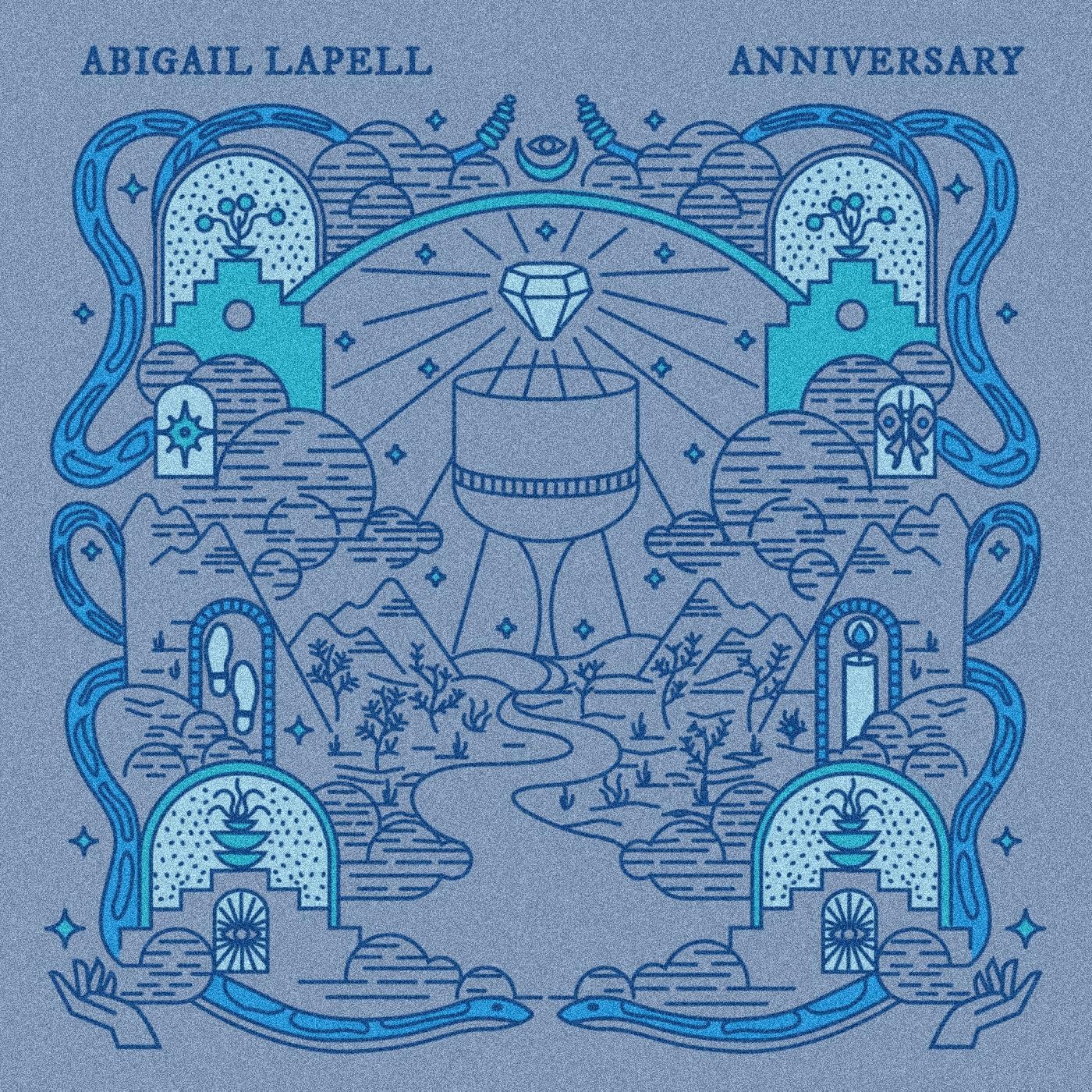 Abigail Lapell Anniversary (винил) 12 альбомов на цветном виниле (ИМПОРТ ИЗ Великобритании)