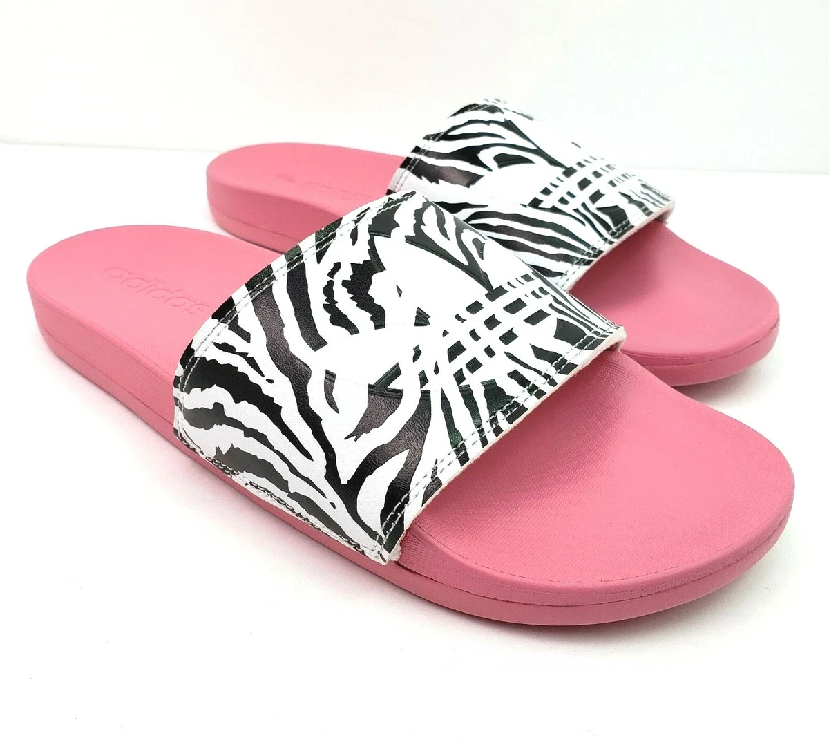 Adidas originals adilette hotsell slider sandals in pink