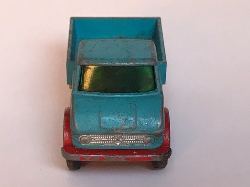 MATCHBOX Series No. 49 Mercedes Benz Unimog mit gelben Felgen guter Zustand - Bild 5 von 5
