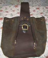 David Jones International Leather Sling Cross...