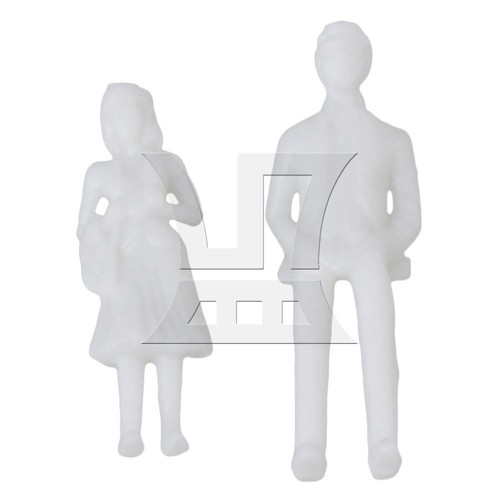 200 pezzi modellini non dipinti personaggi in miniatura passerby scala 1:75 - Foto 5 di 6