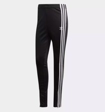 Adidas Originals Women's TRACK Pants Black/White DH2719 c