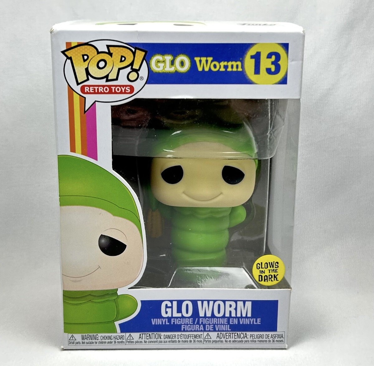 Pop! Retro Toys Glo Worm #13 (neuf) (Neu und originalverpackt) in