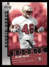 2006 Upper Deck Rookie Debut #181 Delanie Walker Rookie 49ers