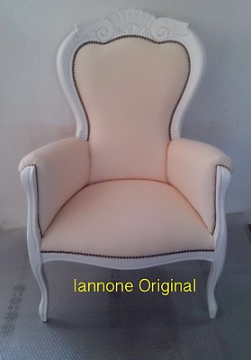 Poltrona Imbottita Sedia Da Camera Da Letto Amazon POLTRONA BIANCA