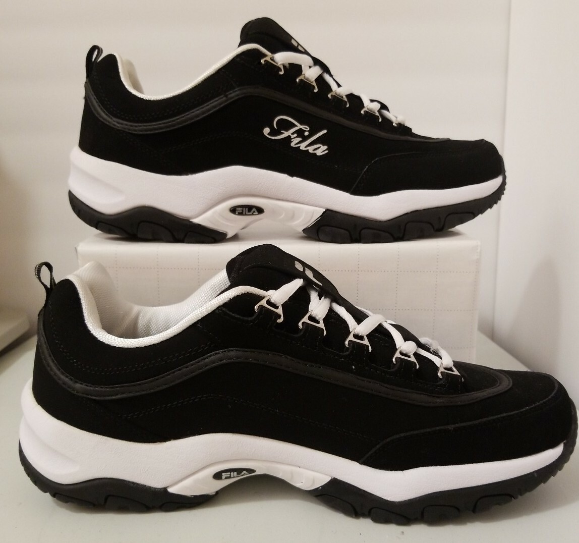 black suede fila