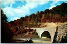 Postcard Fall Colors Along the Blue Ridge Park Way at Buck Creek Gap - N. C.