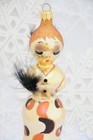 Lovely Lady In Fancy Dress Glass Christmas Ornament — photo 5