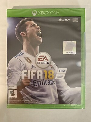  FIFA 18 Microsoft Xbox One 2018 Soccer Video Game EA 4K Ultra HD HDR Football