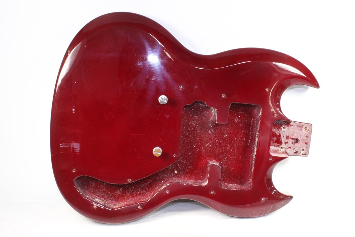 MAESTRO by GIBSON ELECTRIC GUITAR RED BODY SG STYLE MAESTRO by GIBSON ELECTRIC GUITAR RED BODY SG STYLE