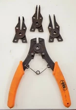  IIT / SPECIALTY Pliers / 3 TIPS / SPRING ACTION / ALL METAL / HAND TOOLS 