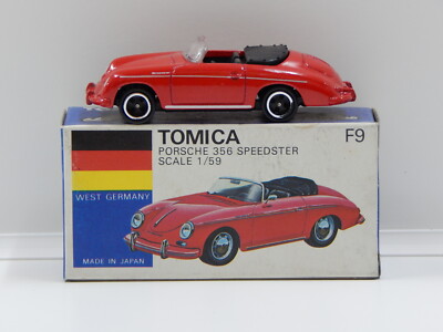 日本製TOMICA 　F9 ポルシェ356 東急ハンズ特注品　日本製 日本製TOMICA F9 ポルシェ356 東急ハンズ特注品 日本製 ミニカー