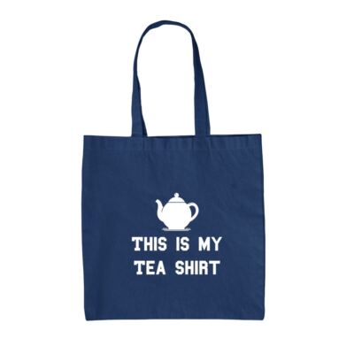This Is My Tea Shirt - Canvas Tragetasche - Tasse Heißgetränk Liebe