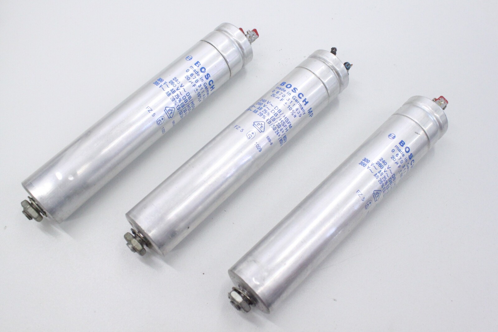 3x Bosch 0670311439 Capacitor 20uF