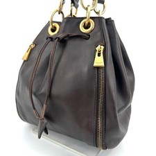 Celine Tote Bag Mini Drawstring Leather Hand ...