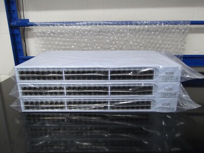 3 x 3Com SS 3 Switch 4400 48-Port 3C17204 Restposten