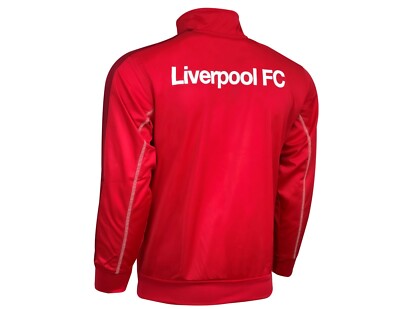 Icon Sports Liverpool FC Tracksuit Red Black Jacket Pants Set