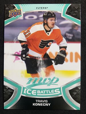2021-22 MVP Base Ice Battles #IB-69 Travis Konecny - Philadelphia Flyers
