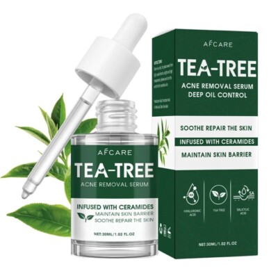 Tea Tree Acne Remove Serum Repair Acne Shrink Pore Remove Blackhead Moisturizing