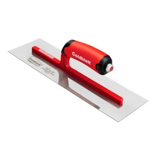 Goldblatt 12"x 4inch RED Stainless Steel Finishing Trowel Drywall Masonry Trowel