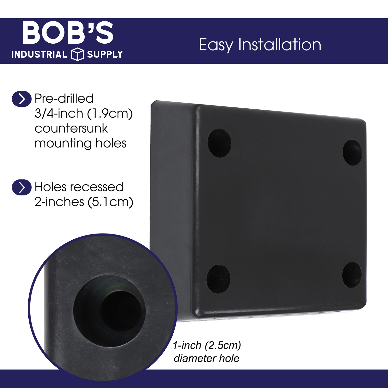 BISupply Loading Dock Bumpers Rubber Trailer Bumper Rubber Bumper 1