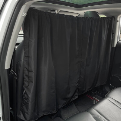 2Pcs Car Divider Curtain Sun Shade Privacy Protector Car