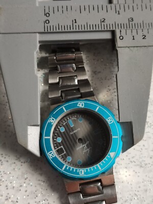 Ersatzteile X Diver Saint Jacques Swiss Made Dial + Kugeln + Gehäuse + Armband 
