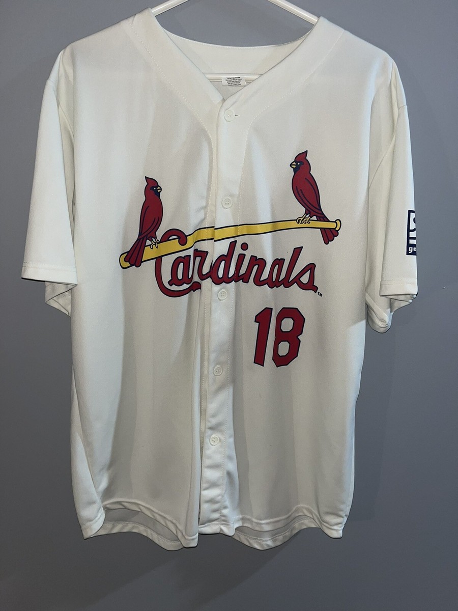 St.Louis Cardinals SGA #18 Mike Shannon Goodwill Size XL Baseball