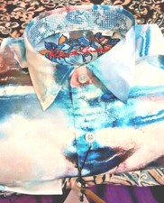 NWT Robert Graham multi size XL Long sleeve button down shirt,arts Classic Fit