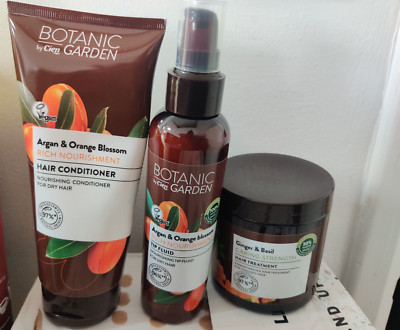 BOTANIC by Cien GARDEN ARGAN & ORANGE BLÜTE HAARFLÜSSIGKEIT 150ml SET