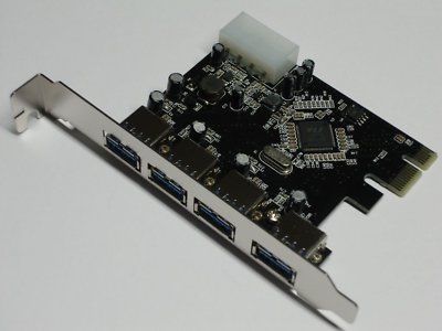 PCIe Controller 4port USB 3.0 #p850