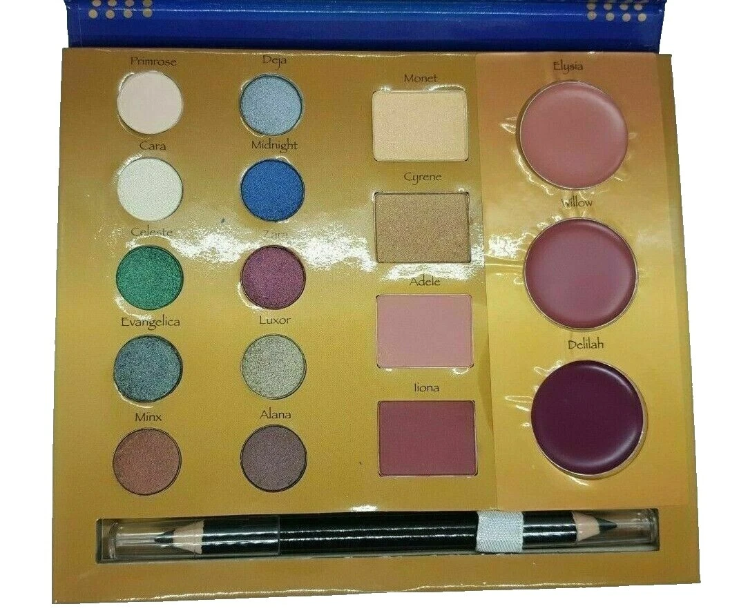 Productos de sombra de ojos mate en polvo prensado con corona