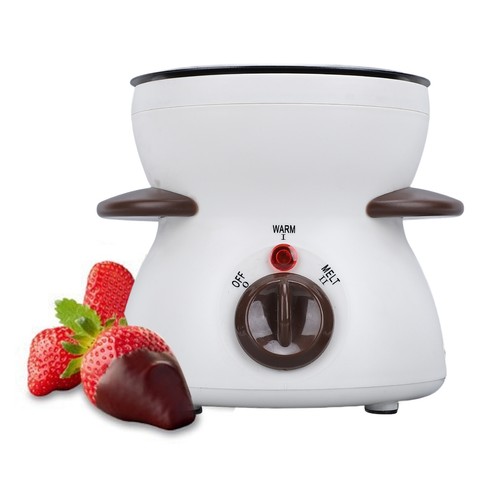 Mini Electric Fondue Pot Set With 10 Dipping Forks Chocolate Fondue Pot - Picture 22 of 22