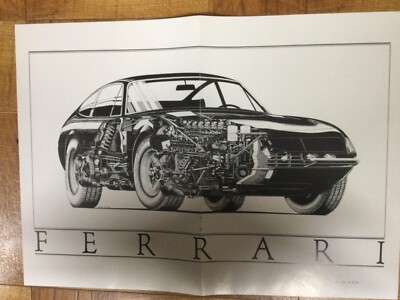 Ferrari #367 Magazine Artwork Suitable for Framing 2 Page 1 Piece Jay Koka